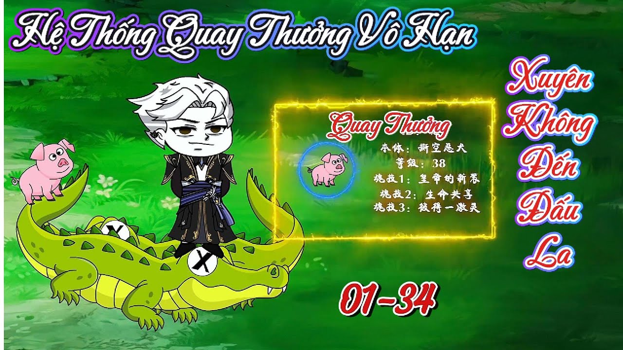 Full version 01-34 | Xuyên không đến Đấu La -Hệ Thống Quay Thưởng Vô Hạn  || B Sub