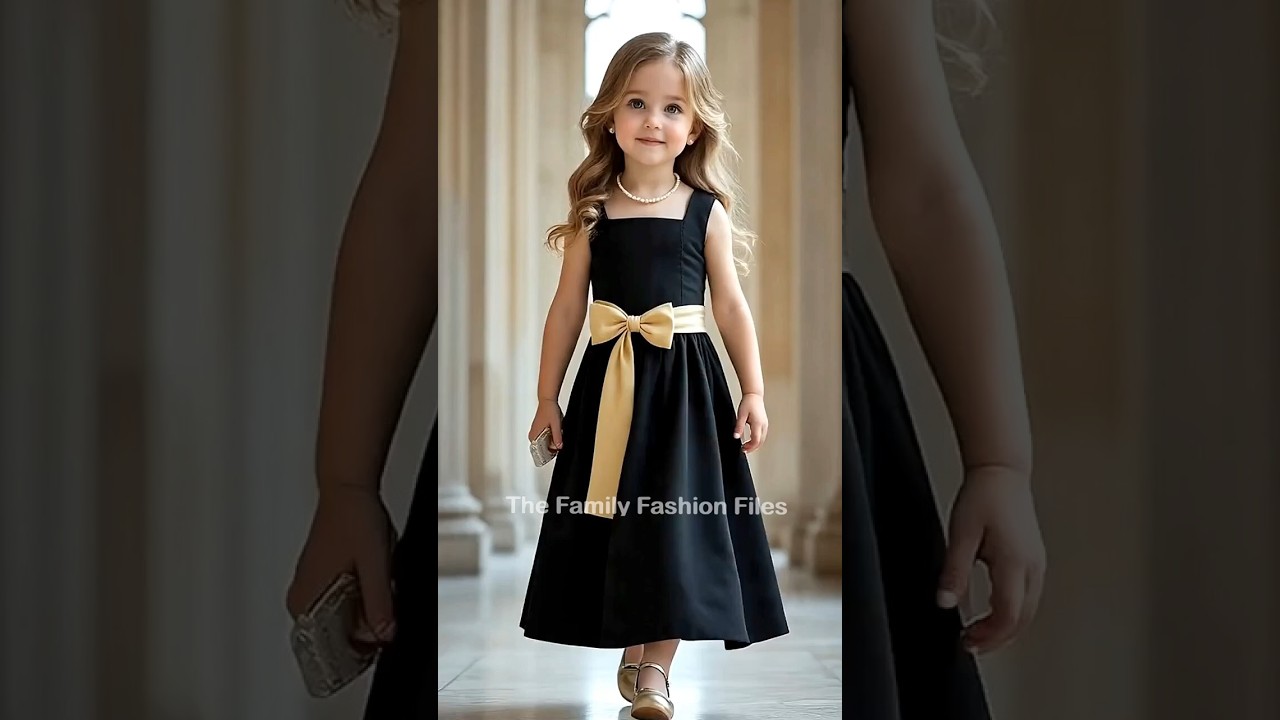 Элегантные образы для девочек на важное событие 👶 Стильные детские наряды 🌺 Как одеваться 🎀