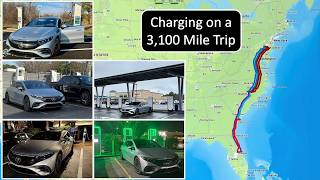Charging my Mercedes-Benz EQS on a 3,100 mile trip