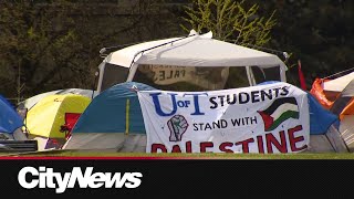 University of Toronto protestors explain list of demands