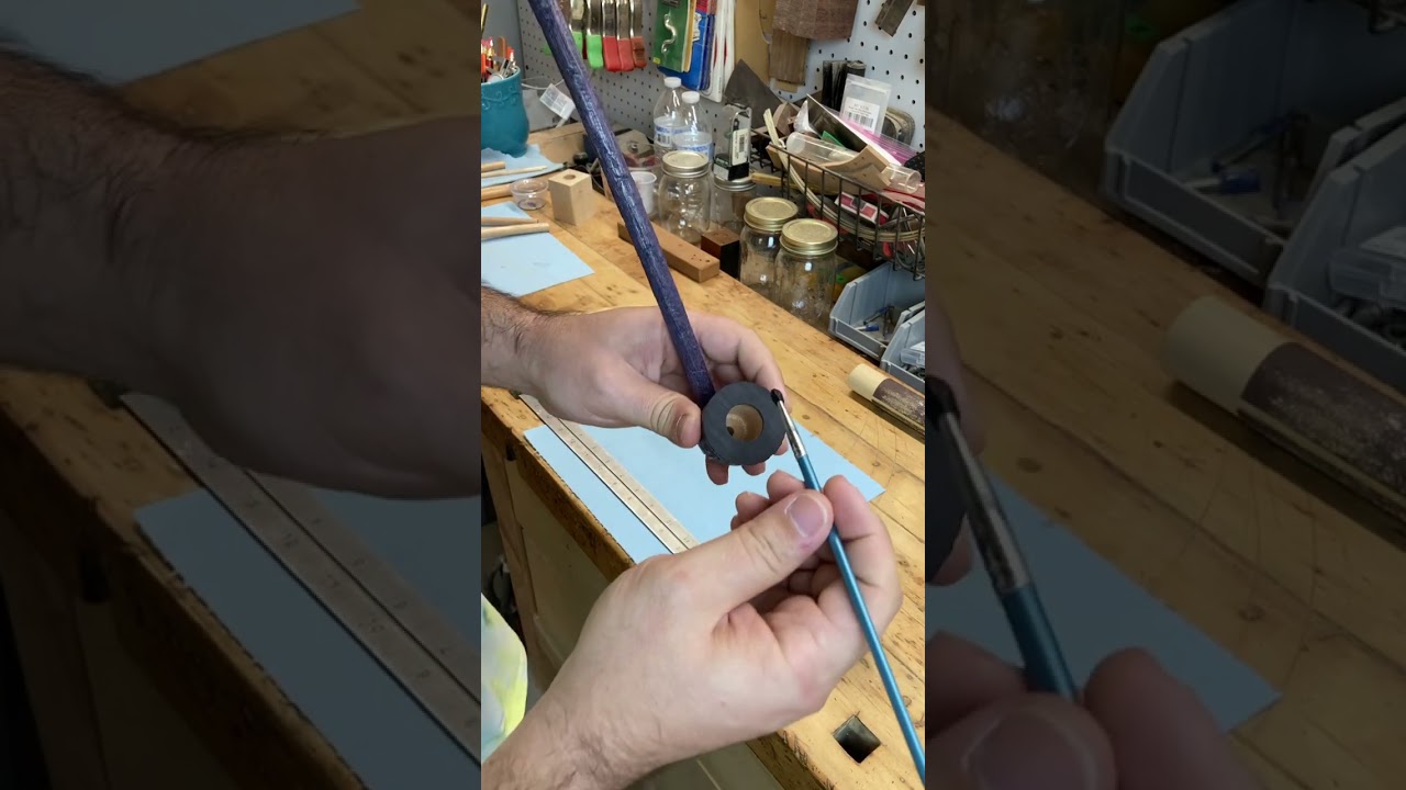 Bowl Coating a Long Stem Pipe