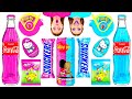 ピンクフードVSブルーフードチャレンジ | キッチンのハックとレシピ 4Fun Challenge