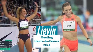 Femke Bol & Eliza McCartney, Meeting Hauts-de-France Lievin 2024 #femkebol #elizamccartney