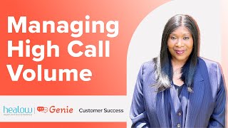 Solving Long Wait Times with healow Genie