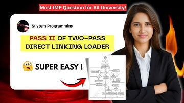 Pass II of Two-Pass Direct Linking Loader (DLL) | System Programming | Super EASY!
