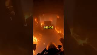 She Jumped to Safety… But Said Her Dog Was Still Inside 😳🔥