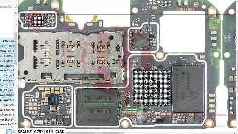 REALME C75X No Sim Card Emargency Call Problem Ways Hardware Solution #borneoschematic #gsmstore #bo