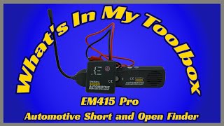 O que ha na minha caixa de ferramentas EM415 Pro Automotive Short and Open Finde