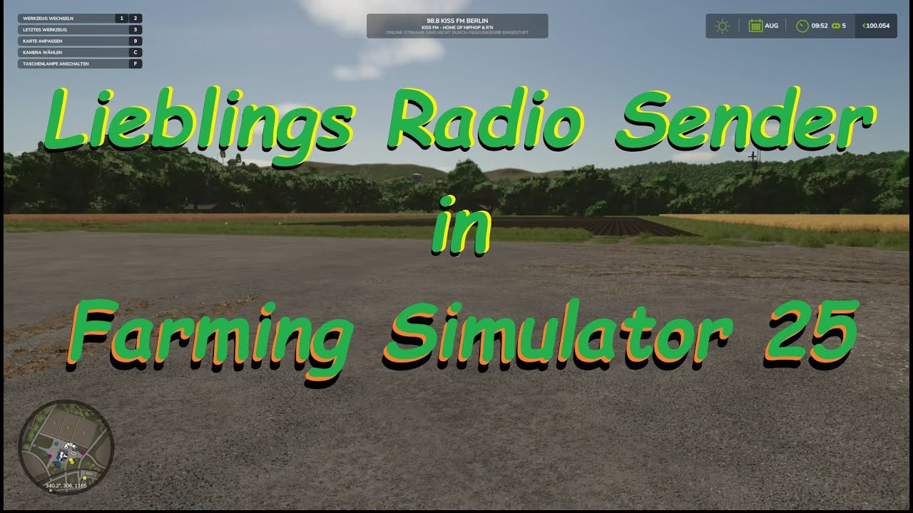 Lieblings Radio Sender in Farming Simulator 25 - YouTube