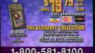 Weird Al Yankovic 1993 VHS The Ultimate Collection commercial COMPLETE version Canadian TV