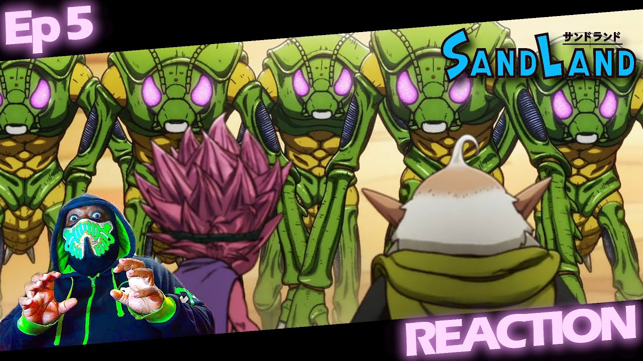 Survival! - Sand Land: The Series | Episode 5 "The Terrifying Insect Men" REACTION
