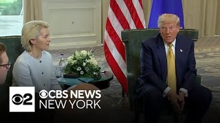 President Trump announces major trade deal with European Union
