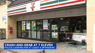 Crash-and-grab suspects break into 7 Eleven store in Irving Park, Chicago police say Crash-and-grab suspects break into 7 Eleven store in Irving Park, Chicago police say