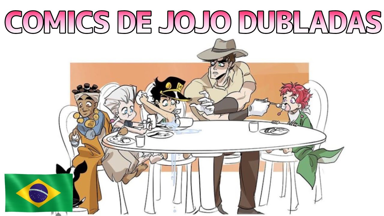 E se todos os Crusaders virassem crianças? - Comics de Jojo dubladas 🇧🇷