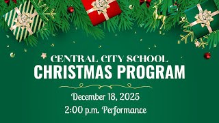Christmas Program 2025 - 2:00 Performance