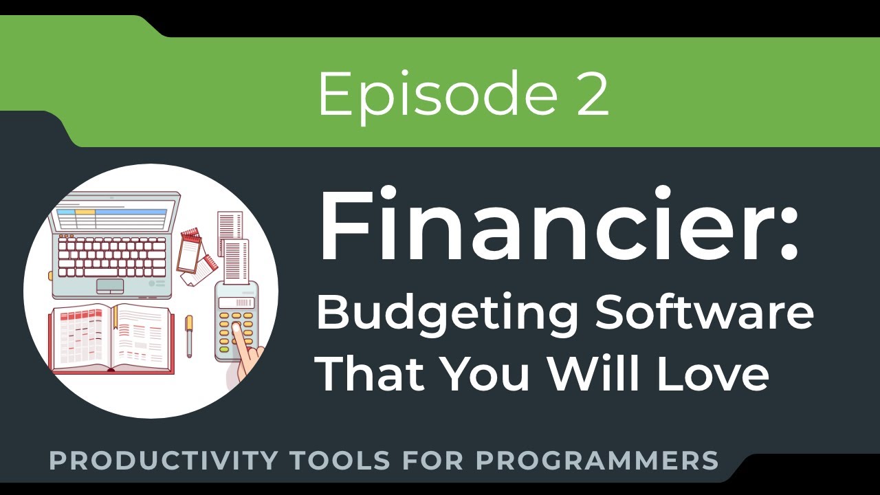 Financier: (Really) Straight-forward personal budgeting software - YouTube