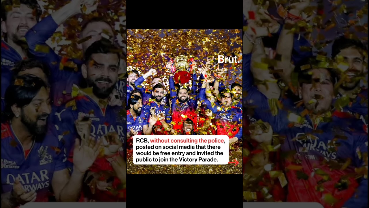 RCB victory parade Stampede REPORT  