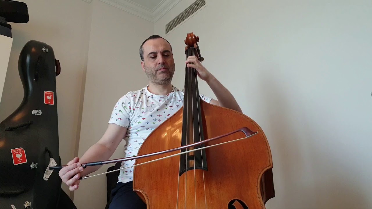 Brahms - Symphony n.2, 4th Movement - Double Bass excerpt