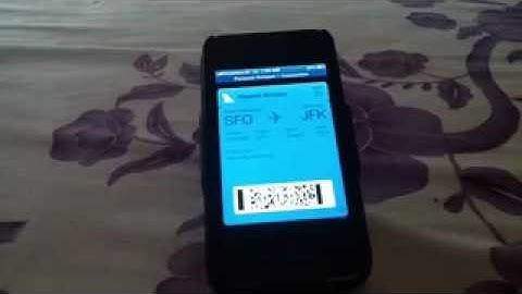 How To Add Passes In Passbook Apple iOS 6 (Kirat)