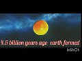 history of earth #earth #space