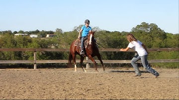 Valley View Ranch - Sallys Dual Pep -  cutting slow with beginner youth