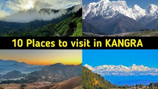Most Famous Places to Visit in Kangra District of Himachal Pradesh State || Best Places of Kangra