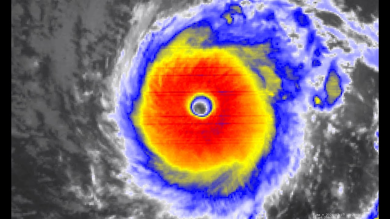 Major Hurricane Felicia 2021 (Full Disk Imagery)