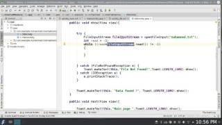 130 Android Studio internal Storage
