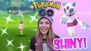New Shiny Spoink In Pokemon Go Shiny Frosl Evolution And 7Km Egg Hatches