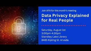 2026 08 01 APA Monthly Meeting