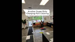 ANOTHER SUPER DIRTY CHARGING PORT CLEANING!!!! #brokenfix #smartphone #problemfix #cellphone