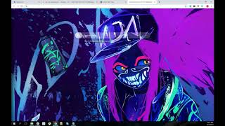 Cool LOL Skin - Akali Mask Neon HD Wallpaper New Tab screenshot 2