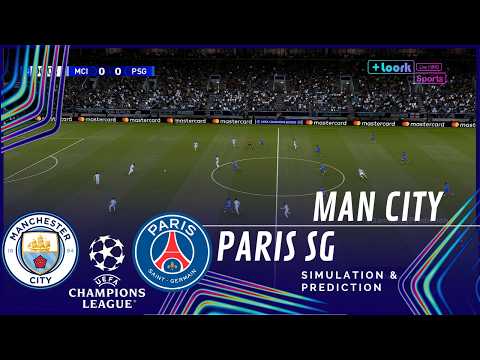 Manchester City vs PSG UEFA Champions League 26/27 ✅ | Full Match Simulation/Prediction