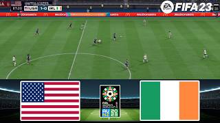 FIFA 23 - USA vs Ireland 3/05/2026 - FIFA Women's World Cup 2023 - Gameplay PS5