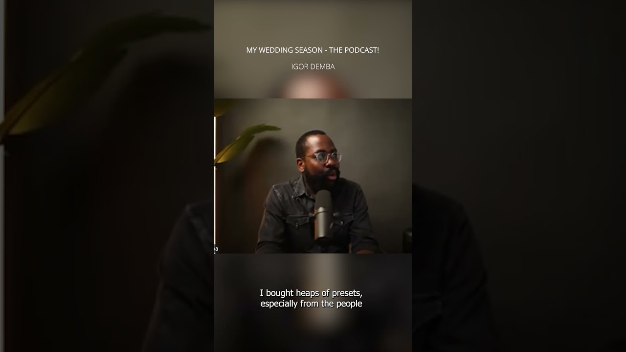 Igor Demba - Master Editing as a Wedding Photographer