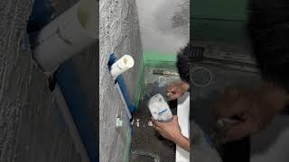 Sharing of bathroom squat toilet and wall panel installation#Decoration#Decoration sharing