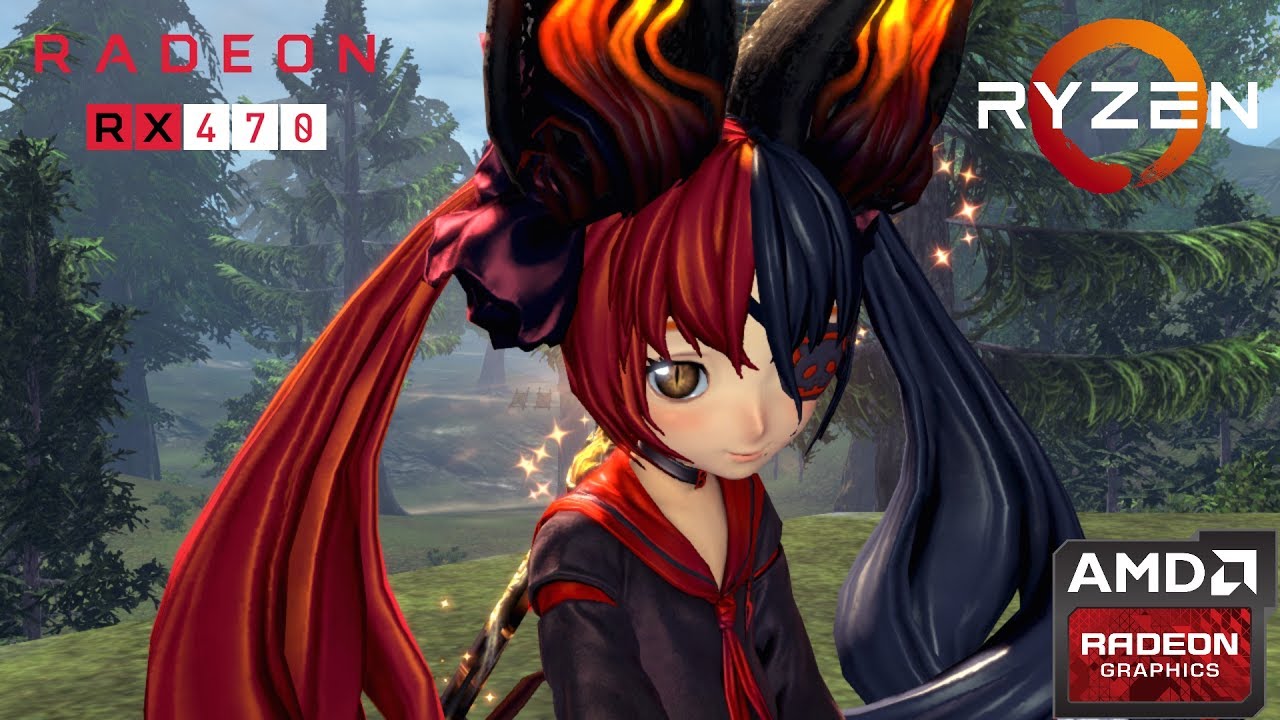 Blade & Soul TH Server : Ryzen 5 1600 OC3.8ghz + RX 470 OC HD+ Cap 60 Fps