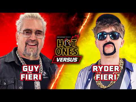 Guy Fieri vs. Son Ryder Fieri | Hot Ones Versus