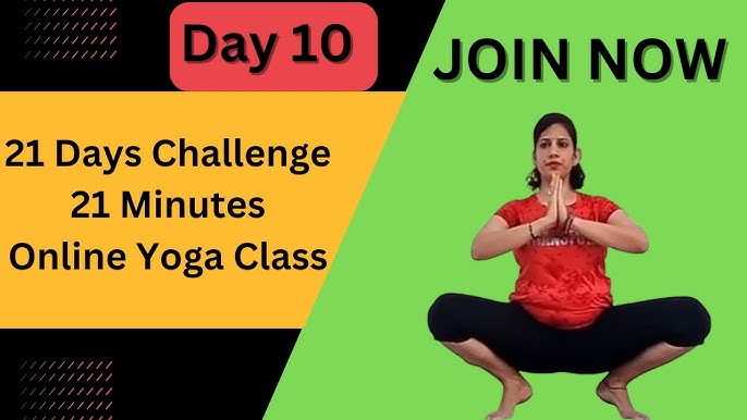 Day 10 of 21 Days Challenge Yoga for Beginners Yoga for weight loss  International Day of Yoga 2023 