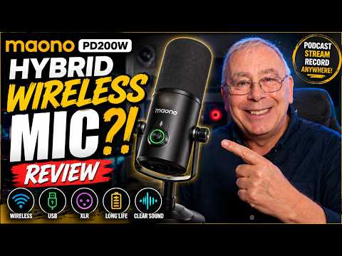 🎙️ MAONO PD200W Review – Wireless, USB & XLR… Does It Sound Good