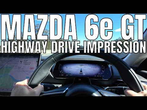 Mazda 6e GT Australia Review 2026: Highway Drive Impression in Sydney