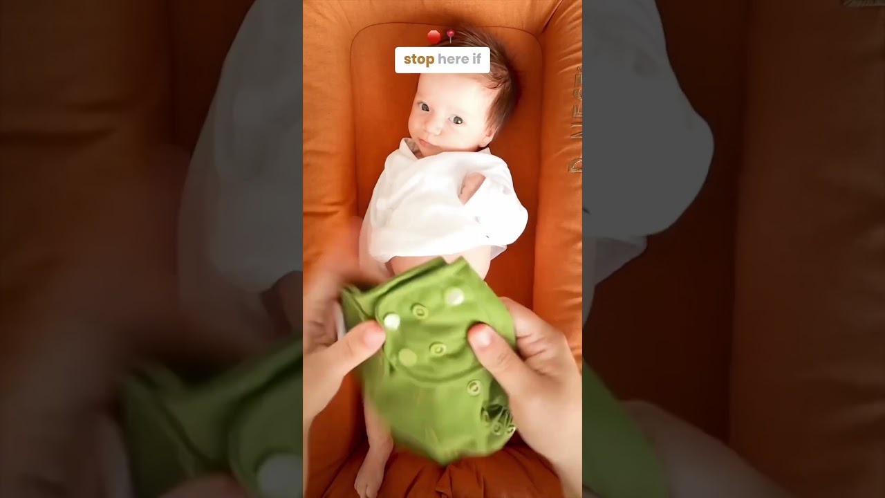 Cloth Diapers: Newborn Preflat Cloth Diaper 