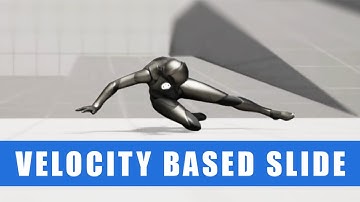 Unreal Engine Marketplace Velocity Based Slide Asset Showcase