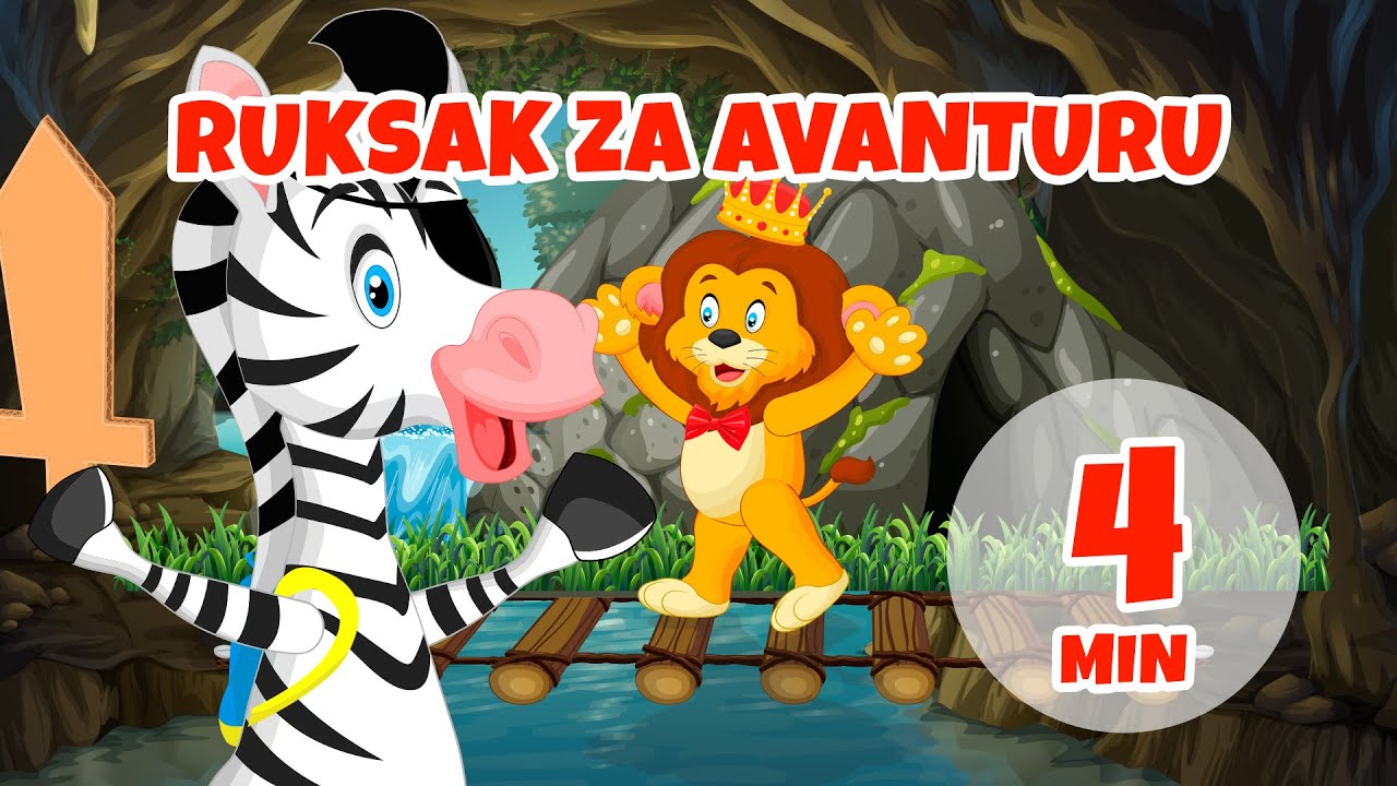Ruksak za avanturu - 4 min Giramille | Dječje pjesmice i dječije pjesmice