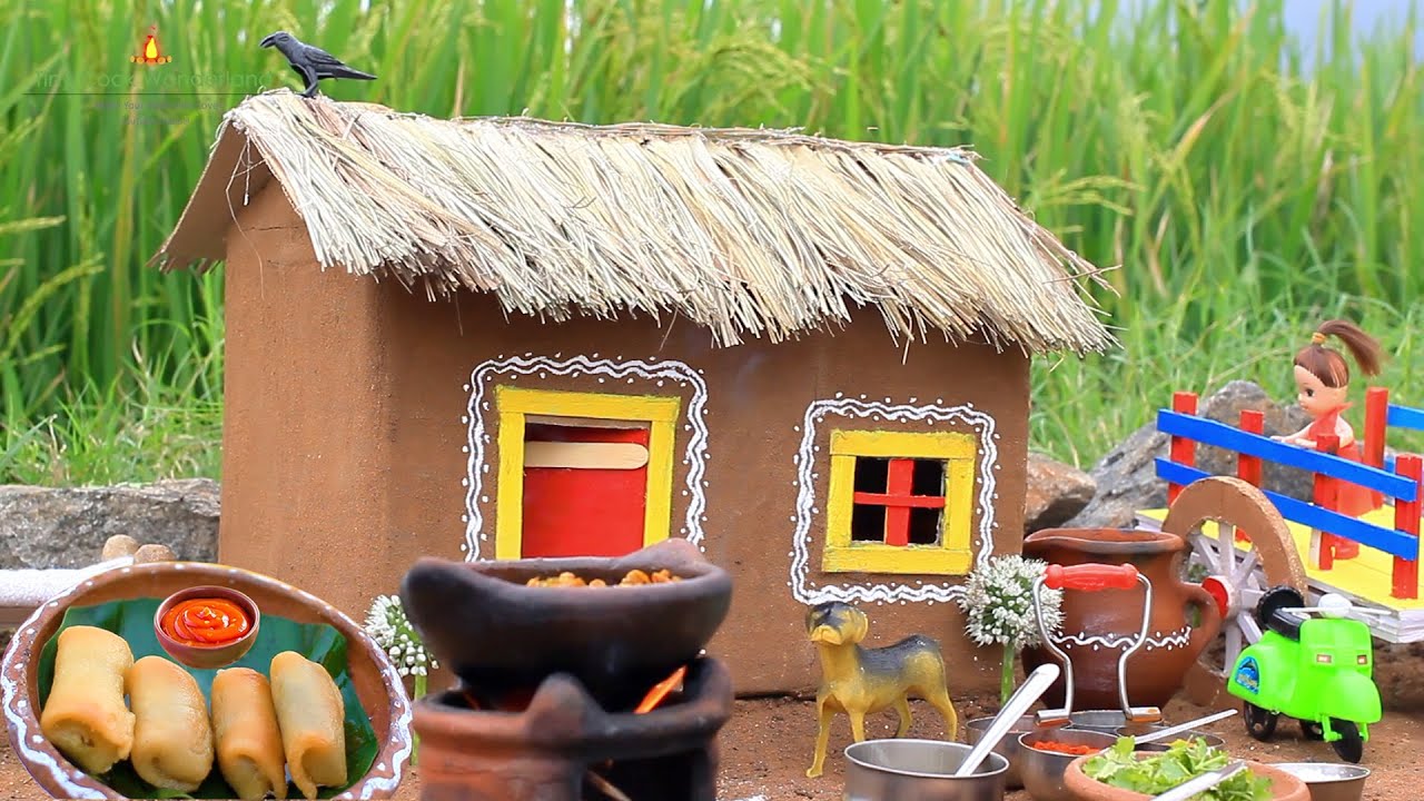 Chicken Roll | Chicken spring rolls | Tiny Cook Wonderland