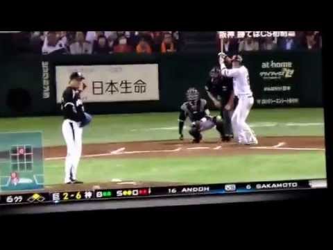 阪神CS初制覇決定的瞬間映像！