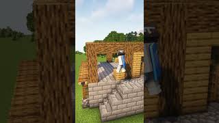Minecraft Starter House Tutorial🏠 #minecraft