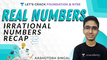 Irrational Numbers Recap | Real Number | Maths | NTSE Crash Course | Aashutosh Singal