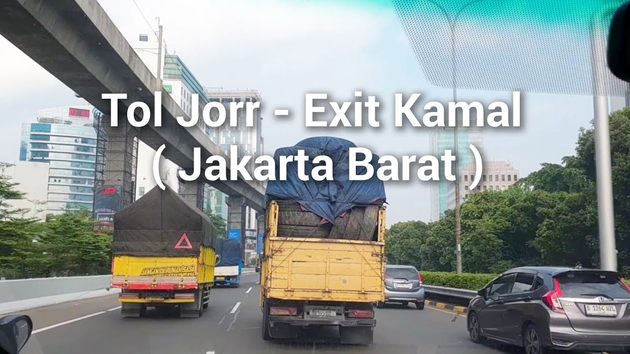 Tol Jorr - Exit Kamal ( Jakarta Barat ) Sabtu Pagi