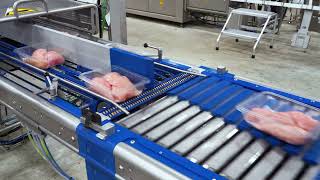 Poultry Packaging in MAP - Sealpac A10 Double Lane combined with Espera 7000 Series (7013)
